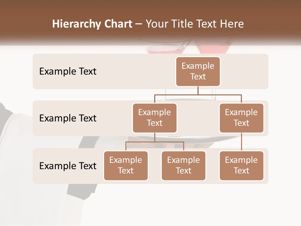 A Person Holding A Tray With Two Glasses Of Wine On It PowerPoint Template