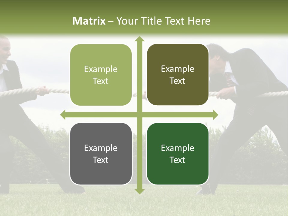 A Group Of People Pulling A Rope With Their Hands PowerPoint Template