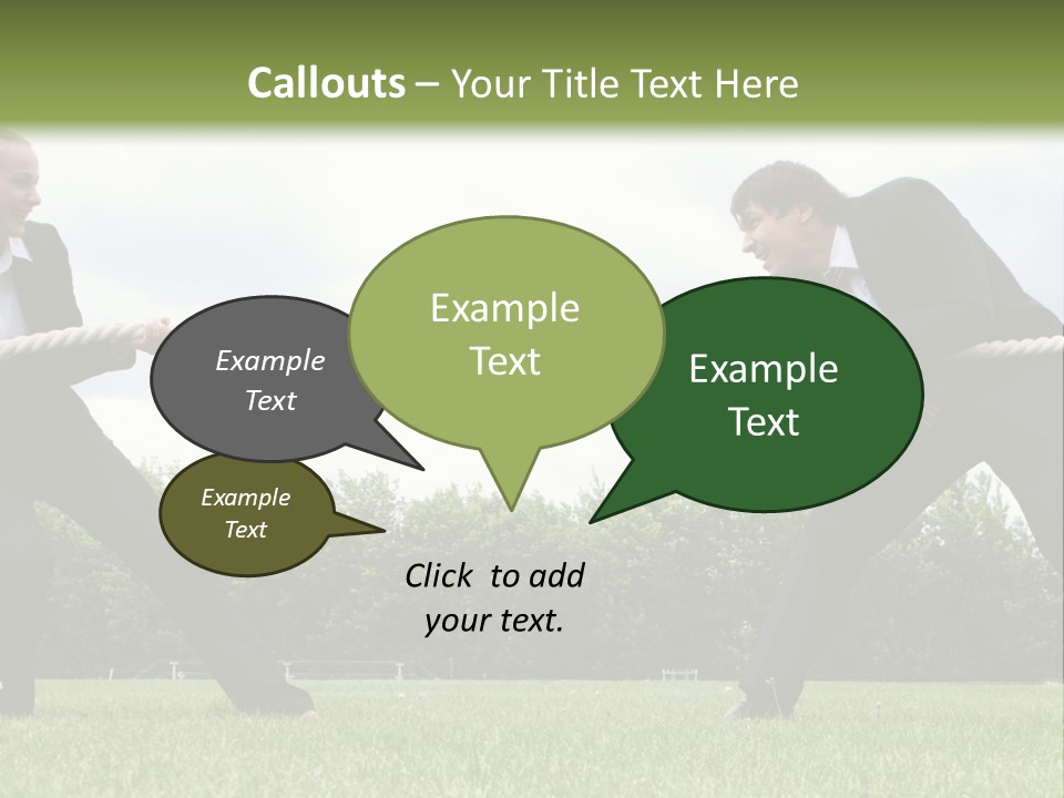 A Group Of People Pulling A Rope With Their Hands PowerPoint Template