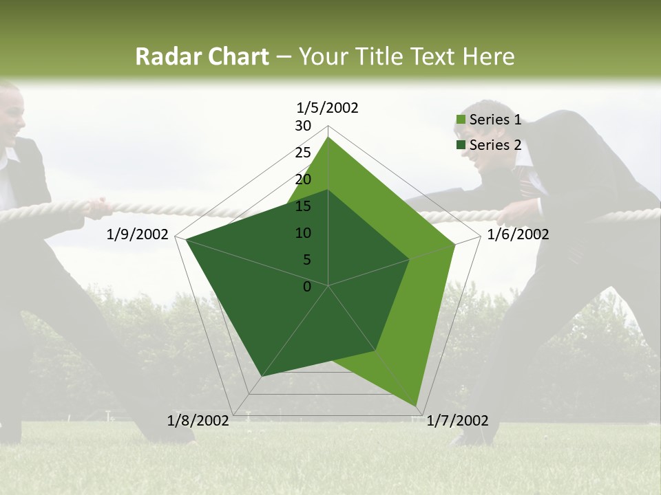 A Group Of People Pulling A Rope With Their Hands PowerPoint Template