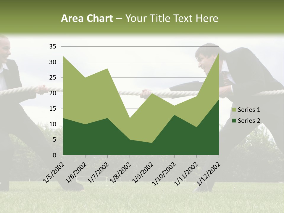 A Group Of People Pulling A Rope With Their Hands PowerPoint Template