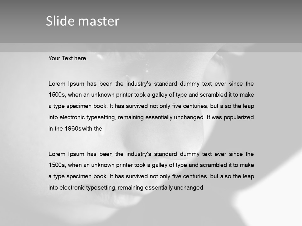 A Young Boy Is Looking Down At His Cell Phone PowerPoint Template