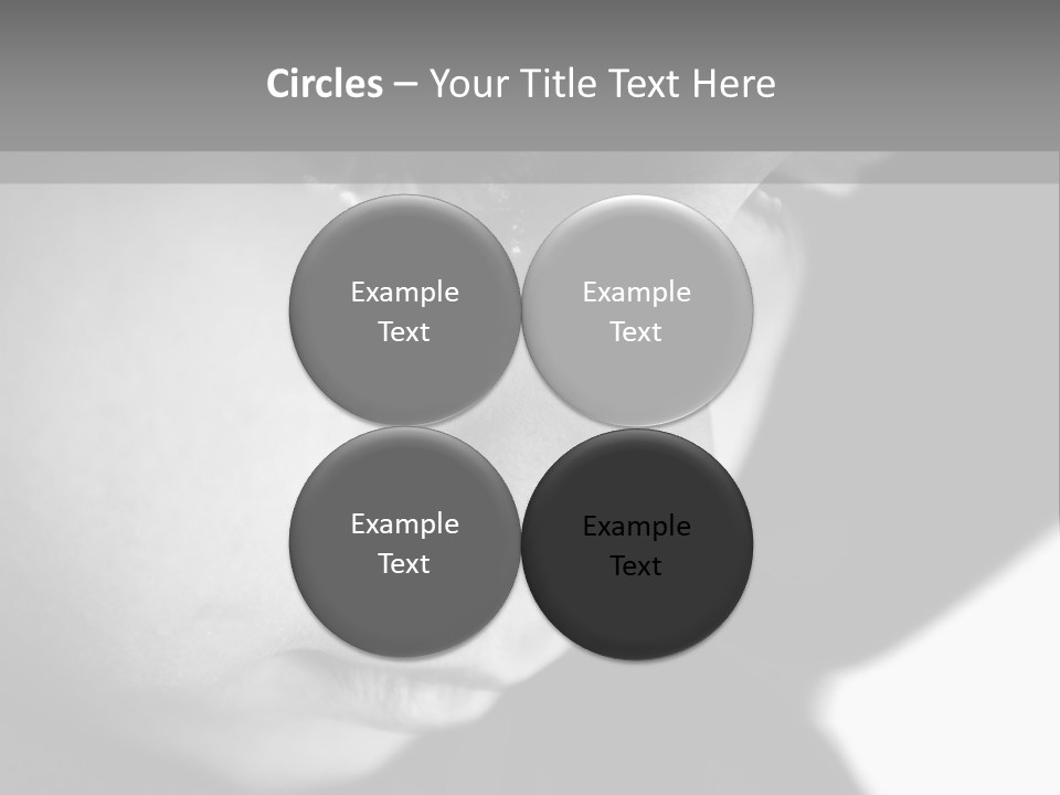 A Young Boy Is Looking Down At His Cell Phone PowerPoint Template