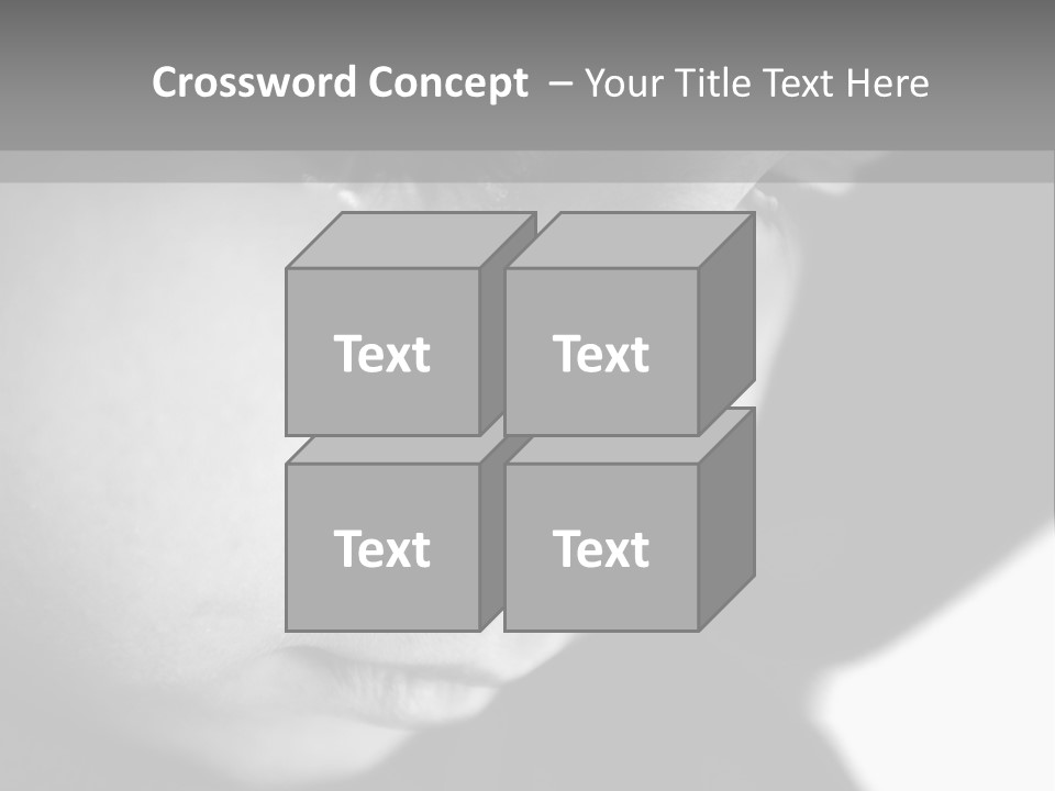 A Young Boy Is Looking Down At His Cell Phone PowerPoint Template