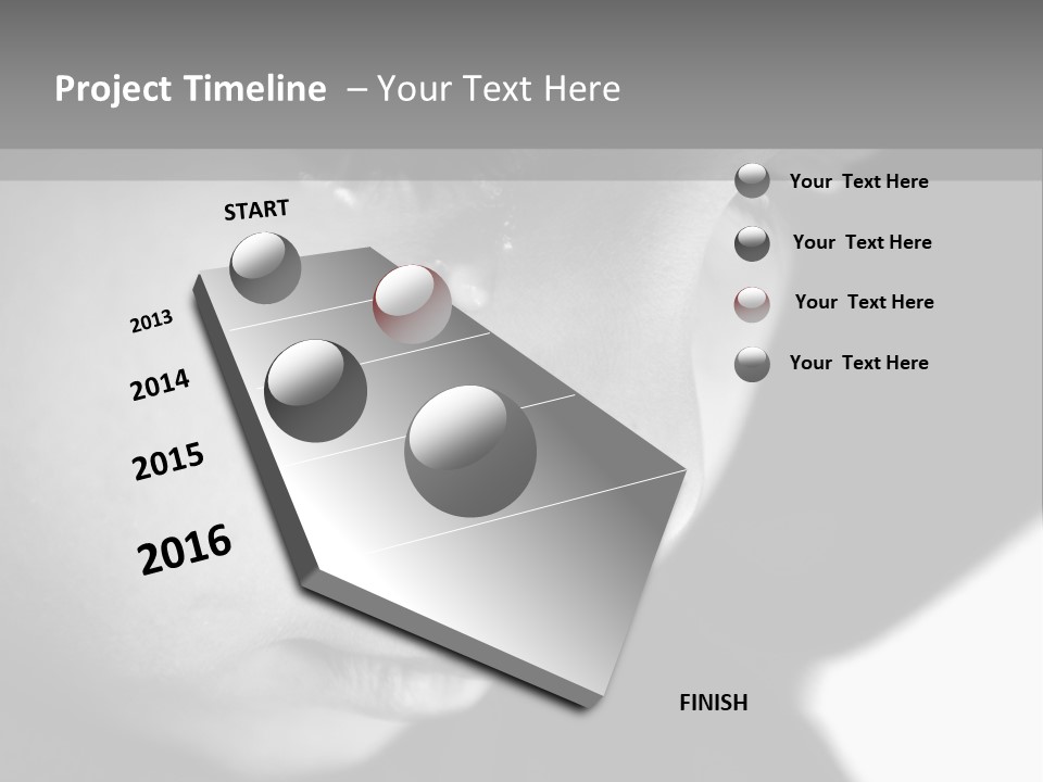 A Young Boy Is Looking Down At His Cell Phone PowerPoint Template