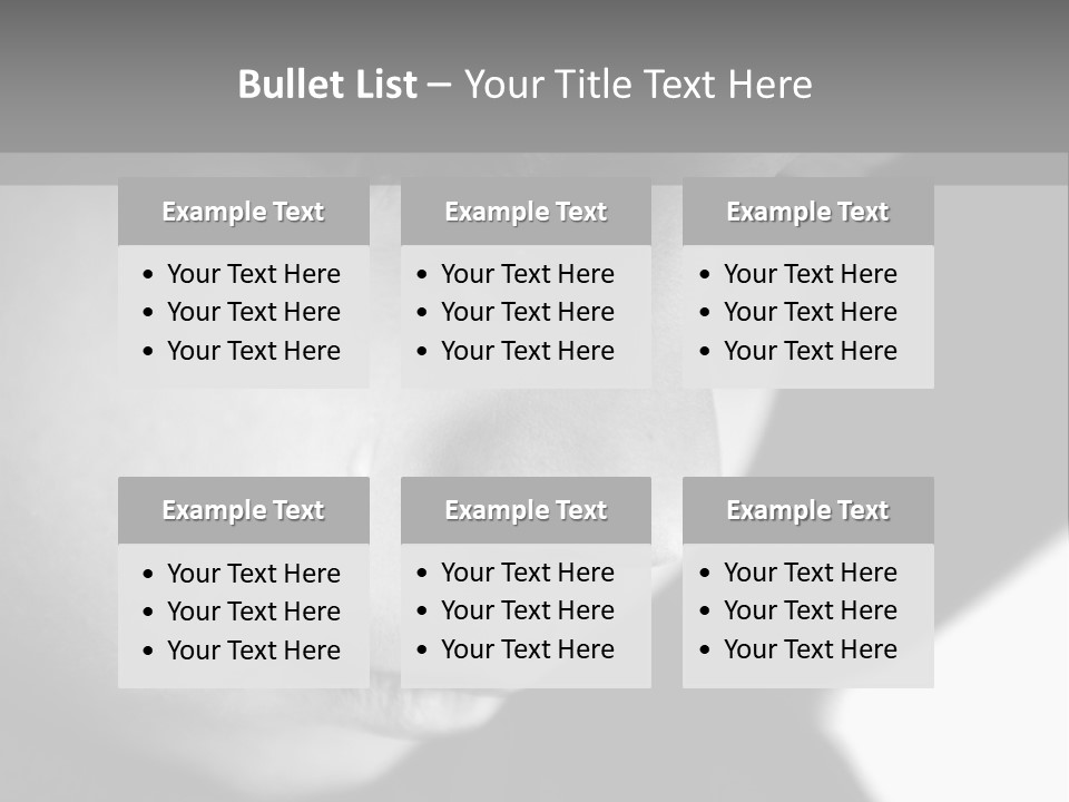 A Young Boy Is Looking Down At His Cell Phone PowerPoint Template