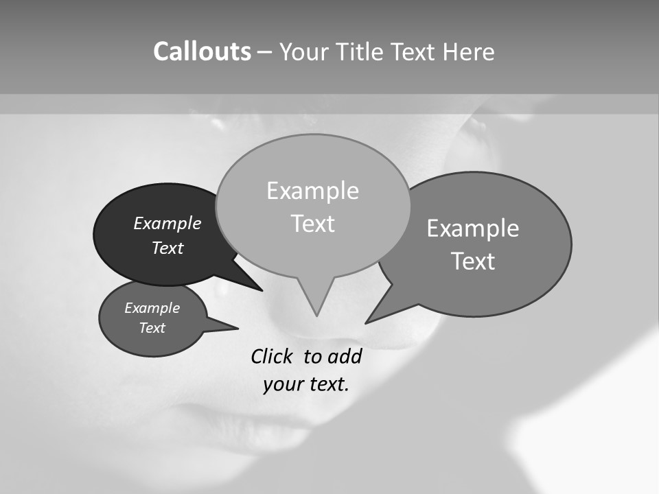 A Young Boy Is Looking Down At His Cell Phone PowerPoint Template