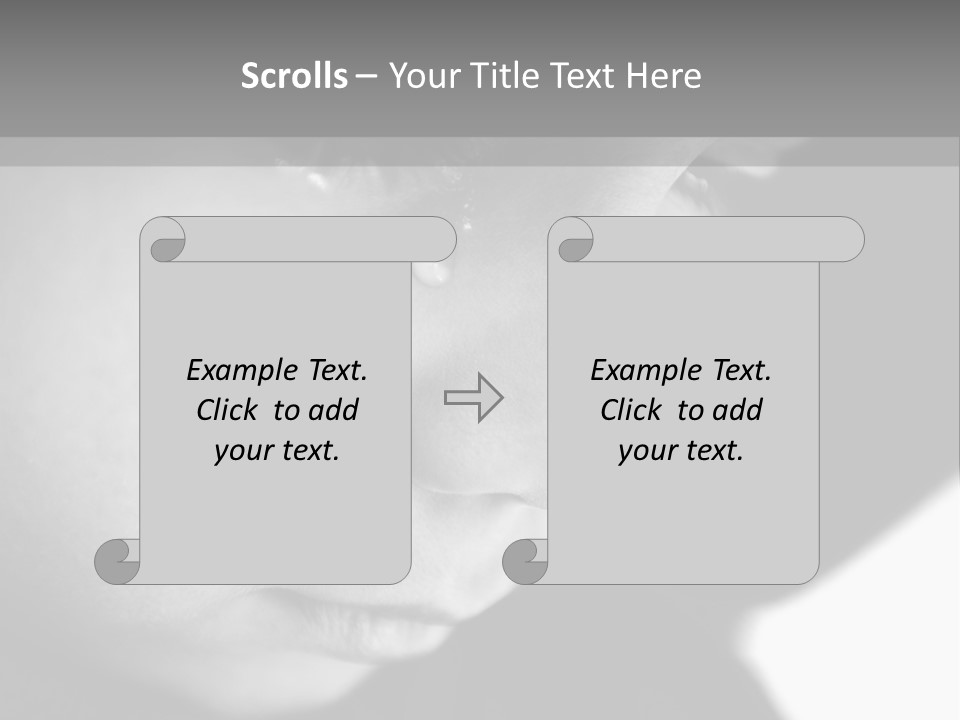 A Young Boy Is Looking Down At His Cell Phone PowerPoint Template