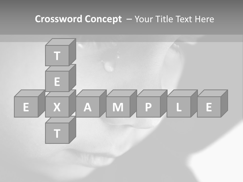 A Young Boy Is Looking Down At His Cell Phone PowerPoint Template