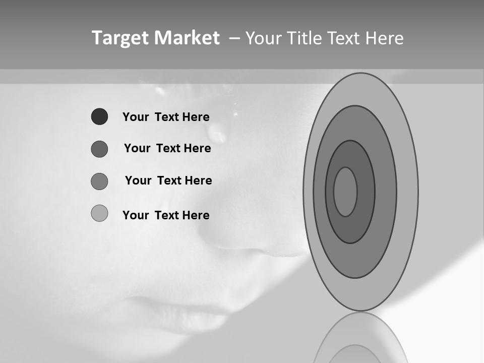 A Young Boy Is Looking Down At His Cell Phone PowerPoint Template