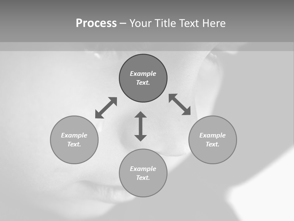 A Young Boy Is Looking Down At His Cell Phone PowerPoint Template