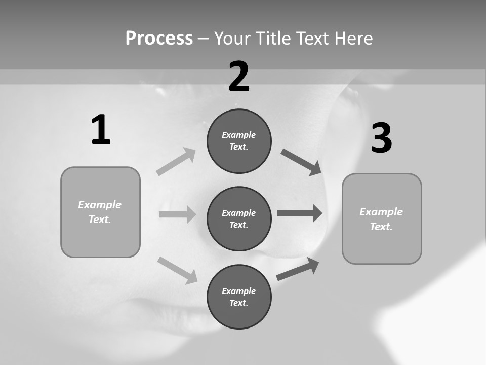 A Young Boy Is Looking Down At His Cell Phone PowerPoint Template
