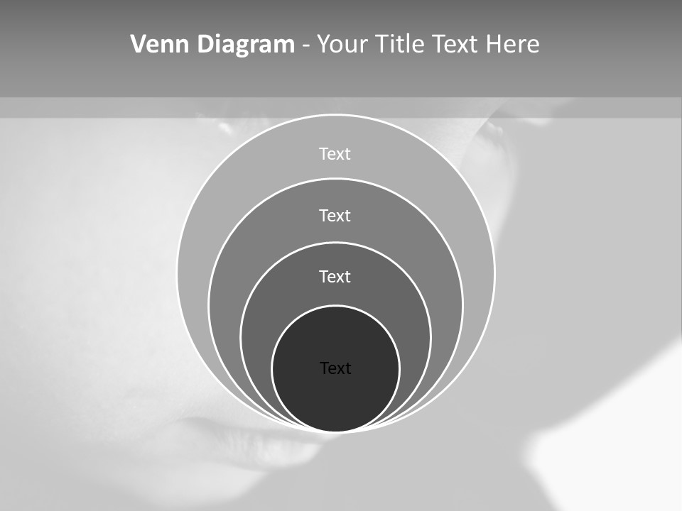 A Young Boy Is Looking Down At His Cell Phone PowerPoint Template