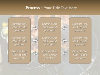 A Bbq Grill With Meat And Vegetables On It PowerPoint Template