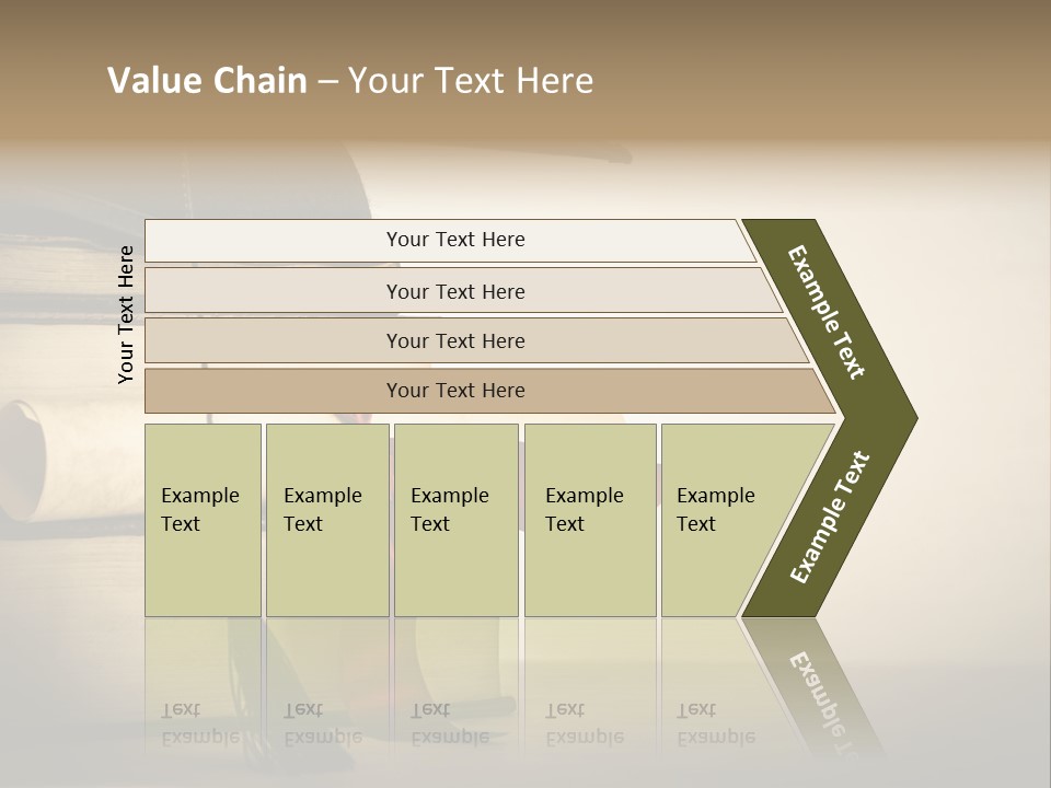 A Graduation Cap On Top Of A Stack Of Books PowerPoint Template