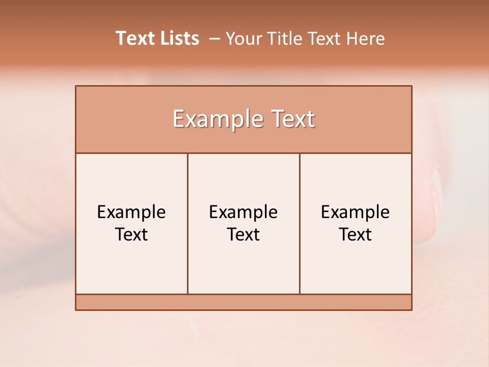 A Woman's Finger With A Needle In It PowerPoint Template