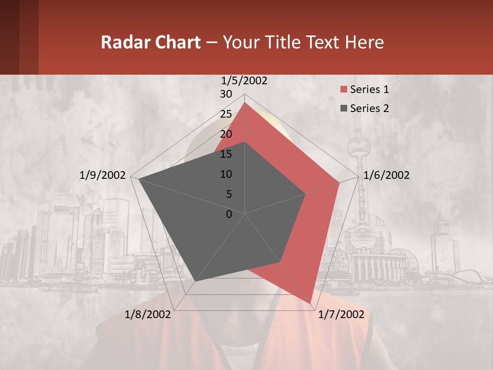 A Man Wearing A Hard Hat And Safety Glasses PowerPoint Template