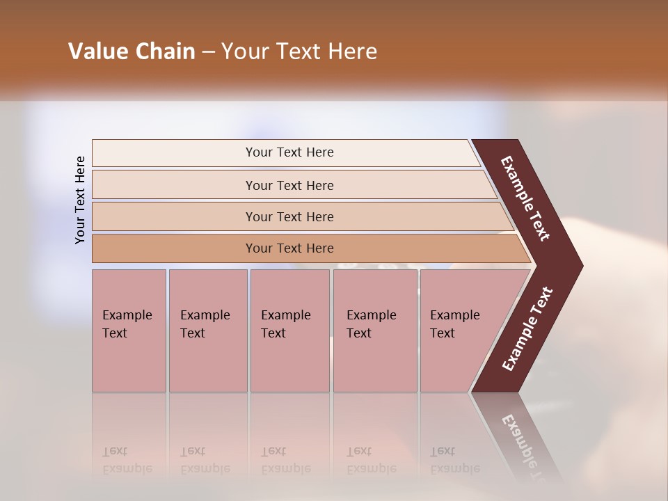 A Person Holding A Remote Control In Front Of A Television PowerPoint Template