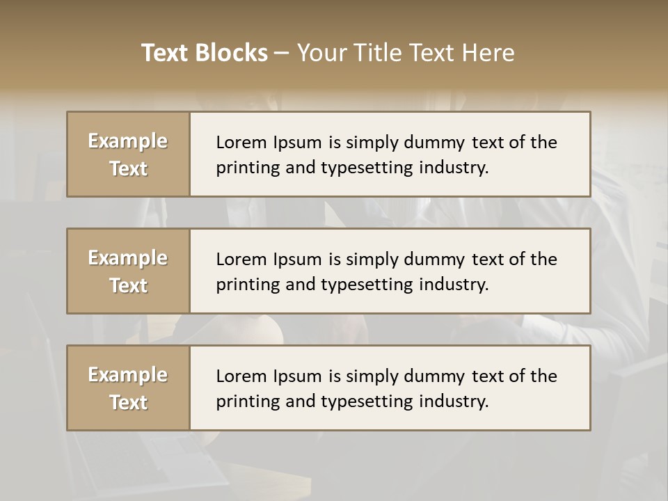 A Man And A Woman Sitting At A Table With A Cup Of Coffee PowerPoint Template