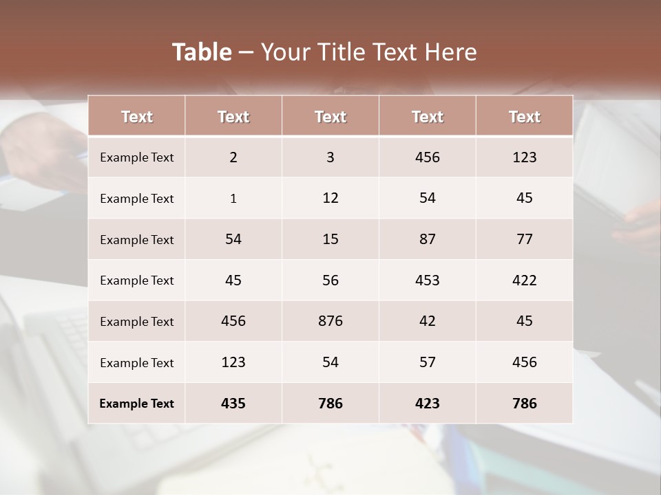 A Man In A Tie Is Surrounded By Files PowerPoint Template