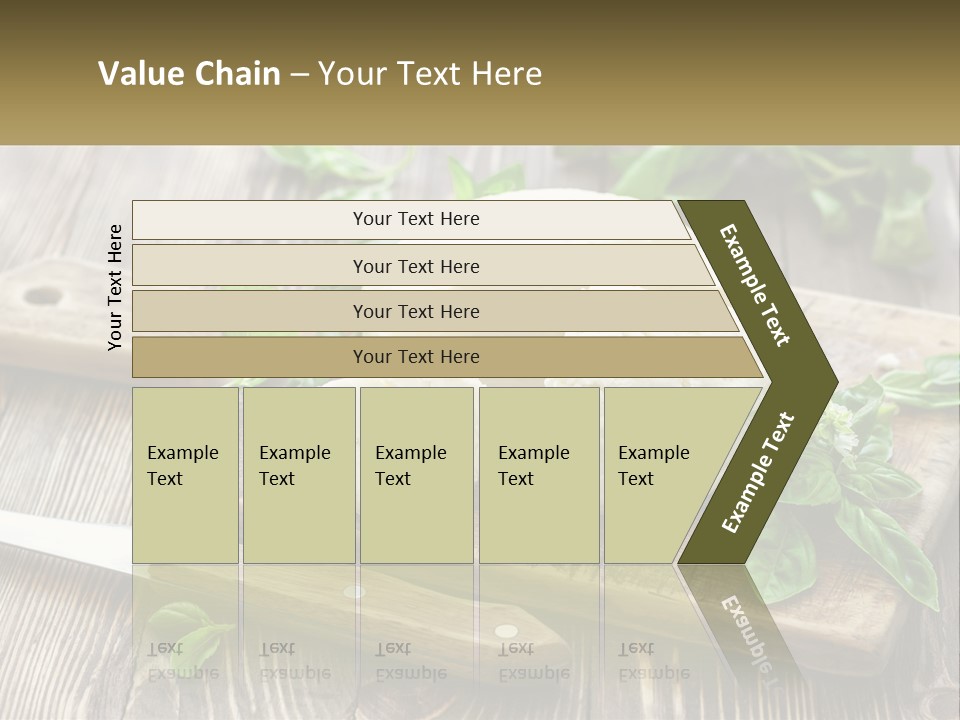 A Piece Of Cheese On A Cutting Board With A Knife PowerPoint Template