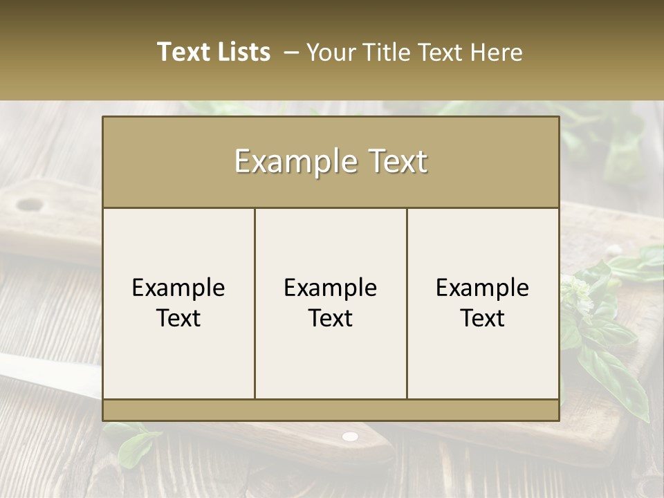 A Piece Of Cheese On A Cutting Board With A Knife PowerPoint Template