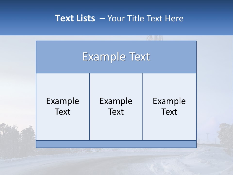 A Drilling Rig In The Middle Of A Snowy Field PowerPoint Template