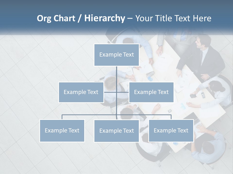 A Group Of People Sitting Around A Table PowerPoint Template