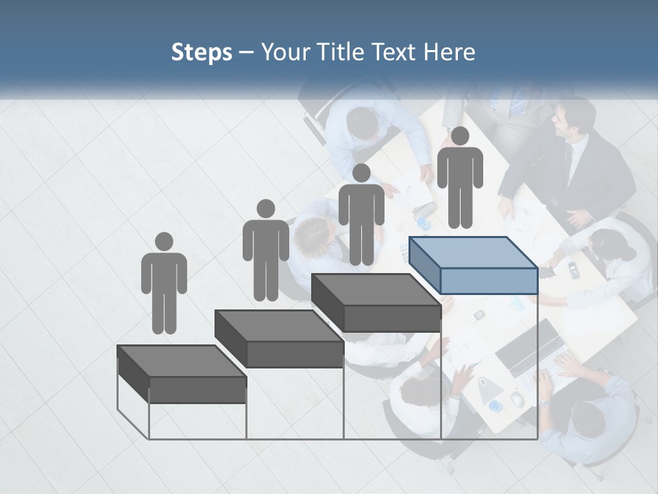 A Group Of People Sitting Around A Table PowerPoint Template
