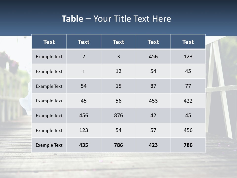 A Bride And Groom Walking Across A Bridge PowerPoint Template