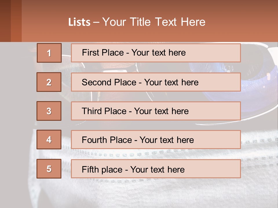 A Man Wearing Glasses And A Face Covering His Face PowerPoint Template