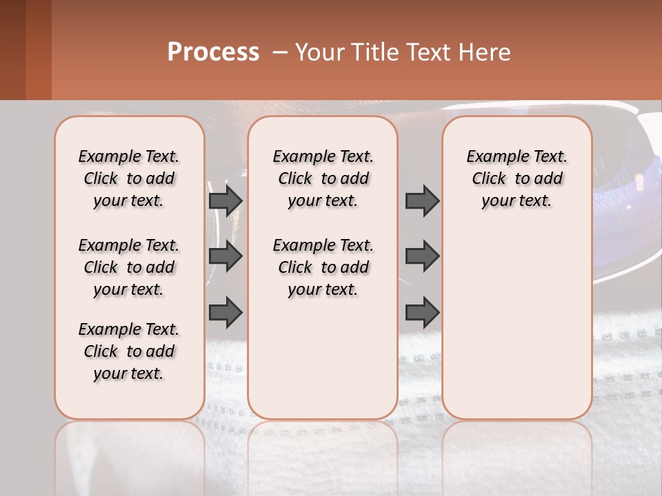 A Man Wearing Glasses And A Face Covering His Face PowerPoint Template