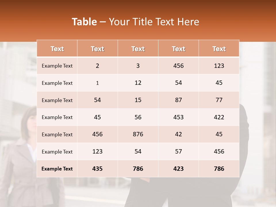 A Man In A Suit Standing With His Arms Crossed PowerPoint Template