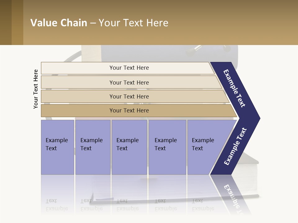 A Book With A Stethoscope On Top Of It PowerPoint Template