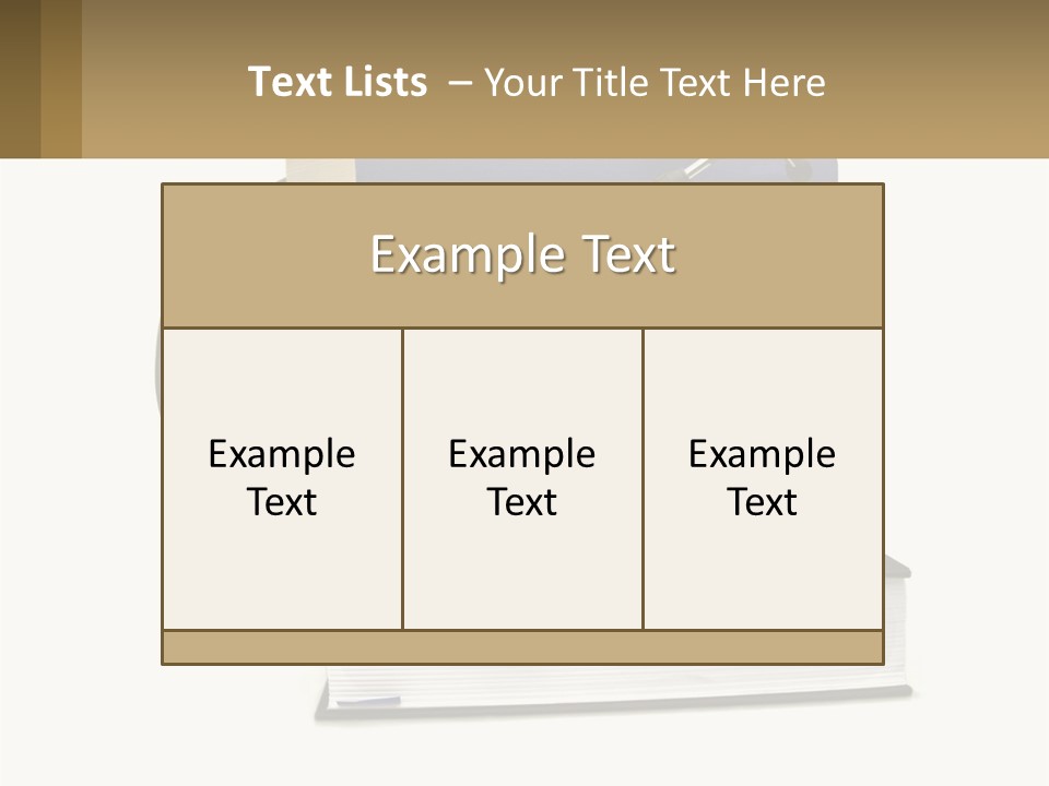 A Book With A Stethoscope On Top Of It PowerPoint Template