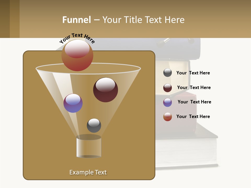 A Book With A Stethoscope On Top Of It PowerPoint Template