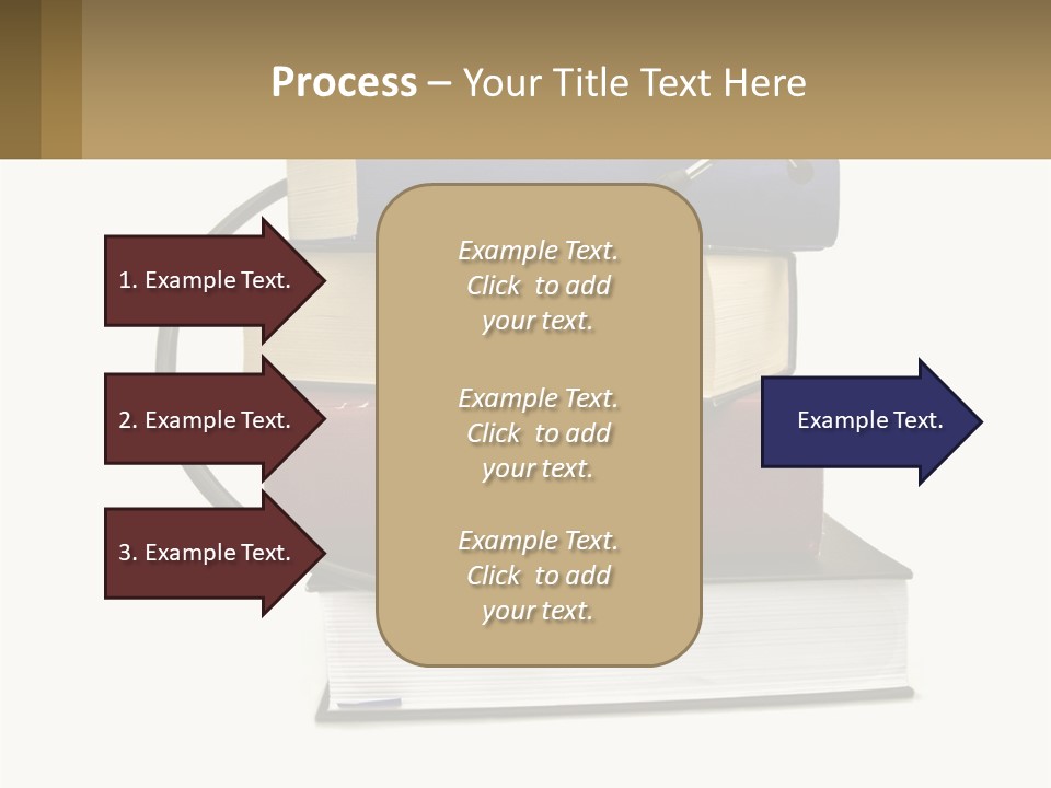 A Book With A Stethoscope On Top Of It PowerPoint Template
