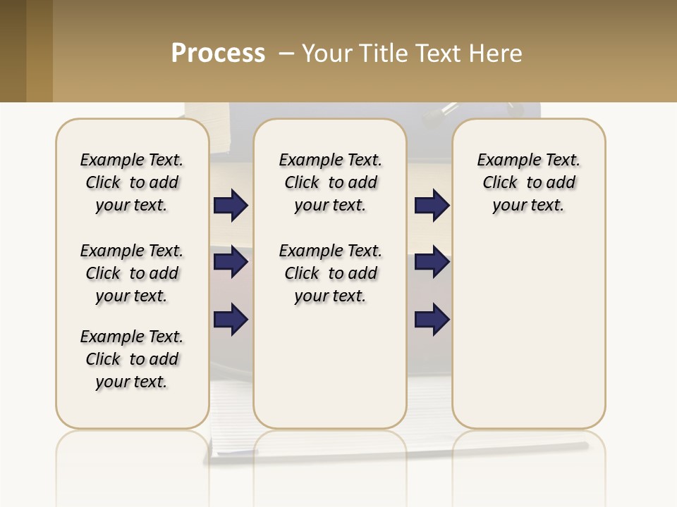 A Book With A Stethoscope On Top Of It PowerPoint Template