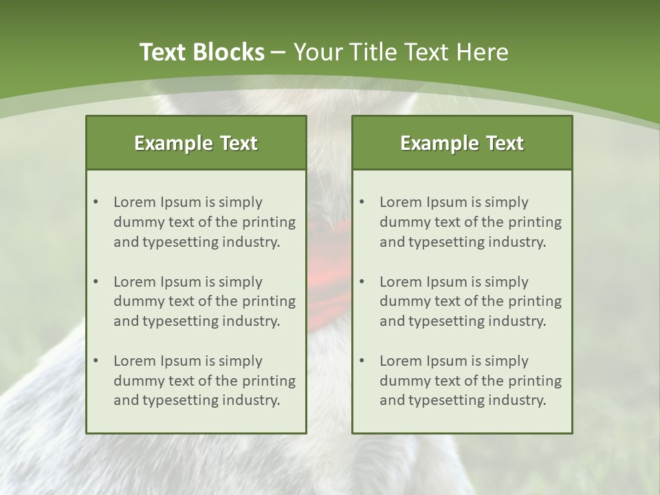 A Small Dog Wearing A Red Bandana Is Sitting In The Grass PowerPoint Template