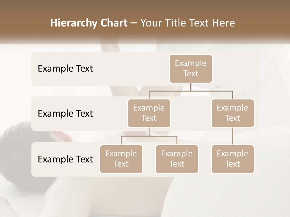 A Woman Getting A Back Massage From A Massager PowerPoint Template