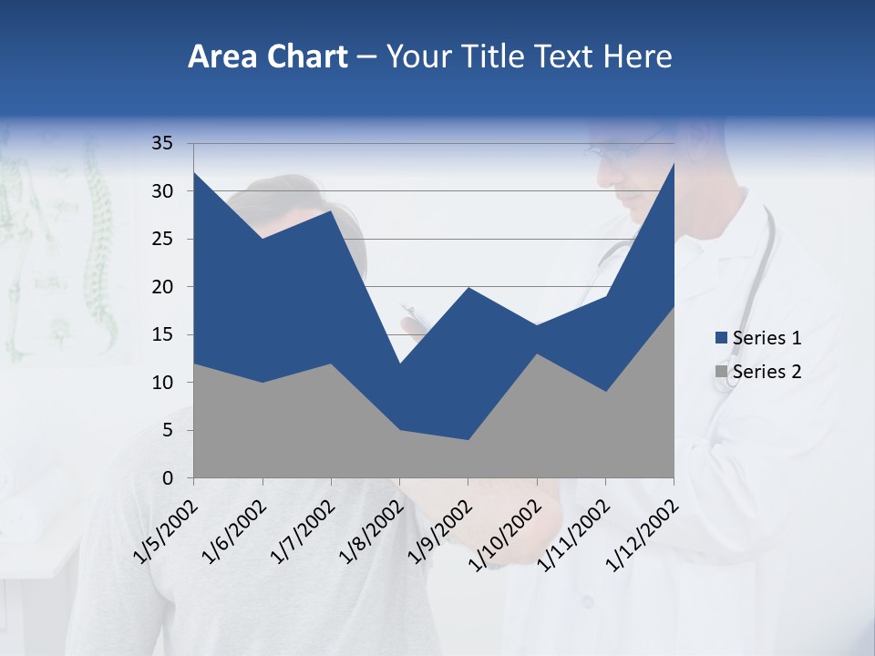 A Man With A Neck Brace Being Examined By A Doctor PowerPoint Template