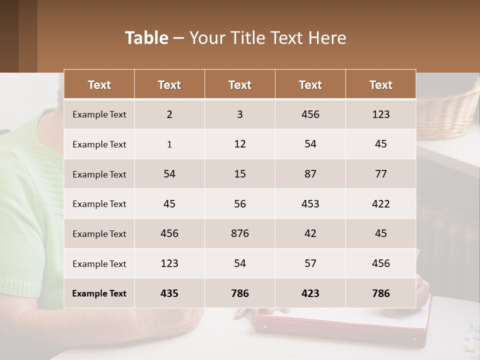 A Woman Sitting Next To A Woman Who Is Writing PowerPoint Template
