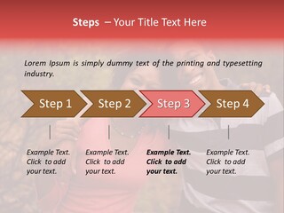 A Couple Of People Standing Next To Each Other PowerPoint Template