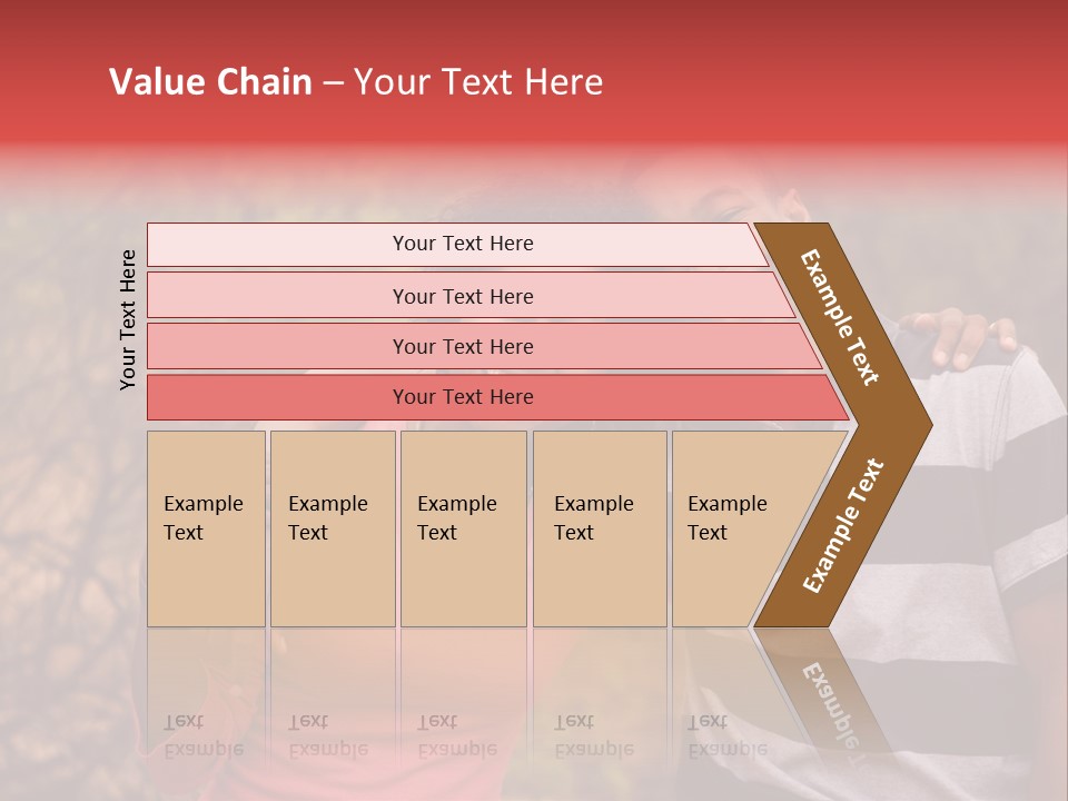 A Couple Of People Standing Next To Each Other PowerPoint Template