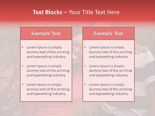 A Couple Of People Standing Next To Each Other PowerPoint Template