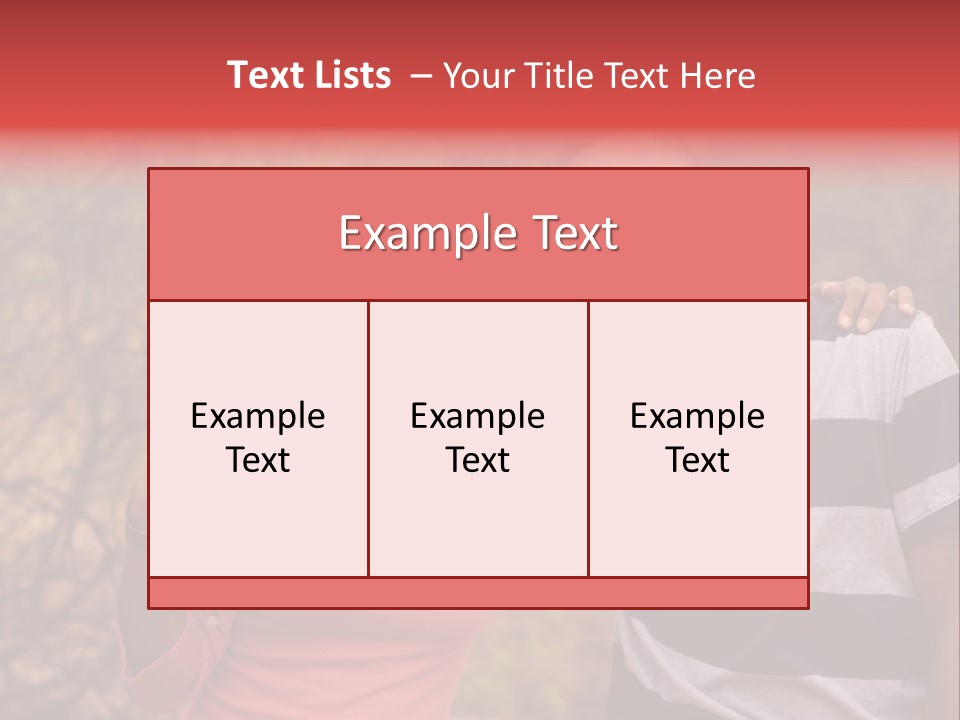 A Couple Of People Standing Next To Each Other PowerPoint Template