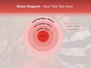 A Couple Of People Standing Next To Each Other PowerPoint Template