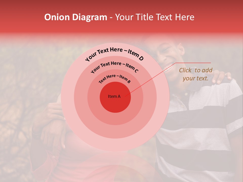 A Couple Of People Standing Next To Each Other PowerPoint Template