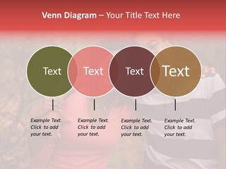 A Couple Of People Standing Next To Each Other PowerPoint Template
