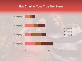 A Couple Of People Standing Next To Each Other PowerPoint Template
